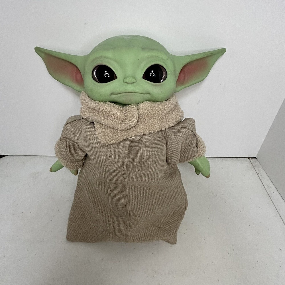 Star Wars The‎ Mandalorian Grogu "Baby Yoda" 11" Plush Hard Head Toy 2020